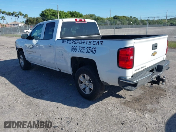 2018 Chevrolet Silverado 1500 LT with VIN 1GCRCREC1JZ153165, listed as a IAAI auction lot 41737258 with 130,475 mi miles and . Bid and sale history available at DreamBid. Image 3.