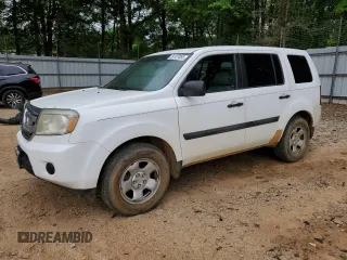 2011 Honda Pilot LX with VIN 5FNYF3H28BB052327, listed as a Copart auction lot 54127065 with 188,156 mi miles and Salvage title. Bid and sale history available at DreamBid. Image 1.