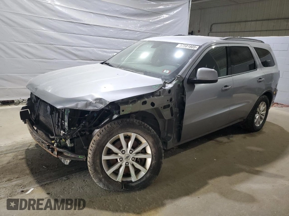 2021 Dodge Durango SXT Plus with VIN 1C4RDJAG3MC557972, listed as a Copart auction lot 57581805 with 126,867 mi miles and Salvage title. Bid and sale history available at DreamBid. Image 1.