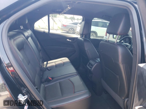 2023 Chevrolet Equinox RS with VIN 3GNAXWEGXPL177975, listed as a Copart auction lot 60112965 with 6,988 mi miles and Salvage title. Bid and sale history available at DreamBid. Image 11.