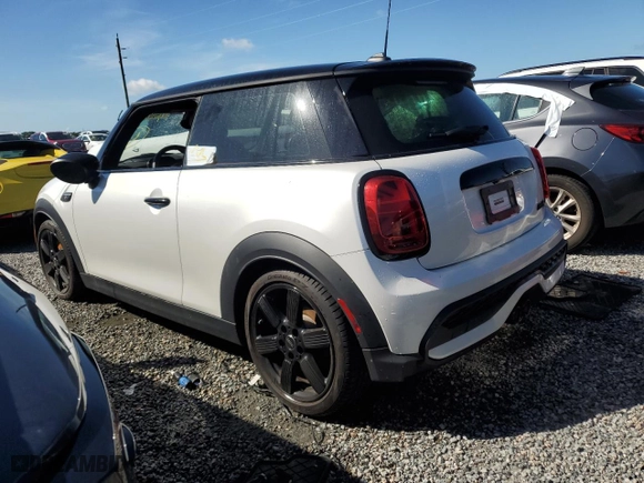 2024 MINI Hardtop 2 Door Cooper S with VIN WMW53DH0XR2U53601, listed as a Copart auction lot 74007454 with 0 mi miles and Non Repairable. Bid and sale history available at carsss.com. Image 2.