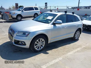 2014 Audi Q5 Premium Plus with VIN WA1LFAFP2EA004004, listed as a IAAI auction lot 42674248 with 185,559 mi miles and . Bid and sale history available at DreamBid. Image 19.