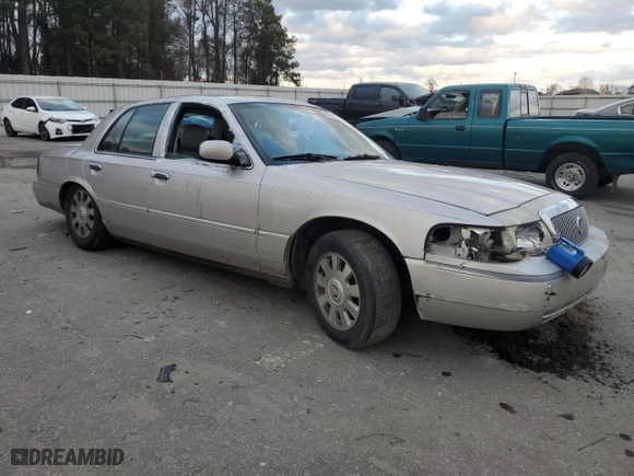 2003 Mercury Grand Marquis LS Premium with VIN 2MEFM75W53X698369, listed as a Copart auction lot 86305904 with 172,259 mi miles and Salvage Title. Bid and sale history available at carsss.com. Image 4.