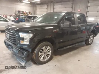 2017 Ford F-150 XL with VIN 1FTEW1CP0HKE06105, listed as a IAAI auction lot 41997875 with 84,174 mi miles and . Bid and sale history available at carsss.com. Image 2.
