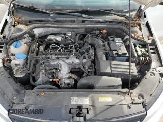 2013 Volkswagen Jetta TDI w/Premium/Nav with VIN 3VWLL7AJ4DM242682, listed as a Copart auction lot 53879635 with 123,945 mi miles and Salvage title. Bid and sale history available at DreamBid. Image 11.