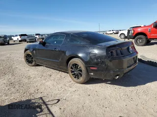 2014 Ford Mustang V6 with VIN 1ZVBP8AM2E5252361, listed as a Copart auction lot 50242705 with 162,829 mi miles and Salvage Title. Bid and sale history available at carsss.com. Image 2.