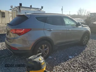 2014 Hyundai Santa Fe Sport with VIN 5XYZU3LB8EG182963, listed as a Copart auction lot 46227995 with 113,984 mi miles and Salvage Title. Bid and sale history available at carsss.com. Image 3.
