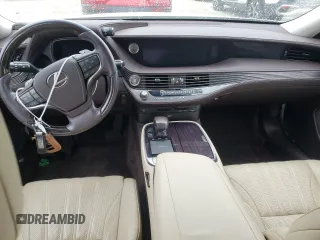 2019 Lexus LS with VIN JTHB51FF8K5006953, listed as a Copart auction lot 74186594 with 0 mi miles and Non Repairable. Bid and sale history available at carsss.com. Image 8.