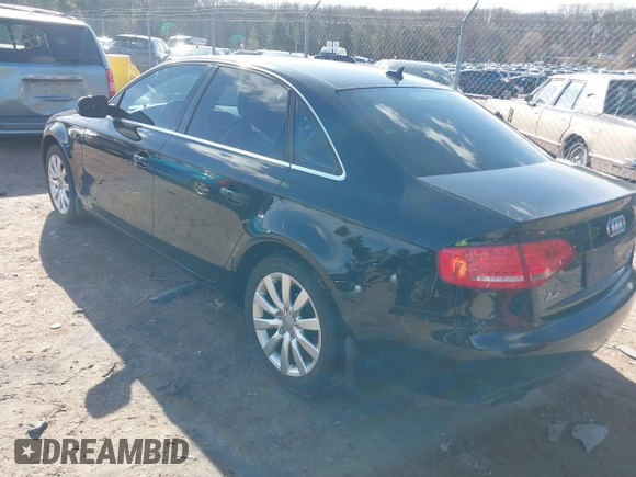2010 Audi A4 2.0T Premium Plus with VIN WAUFFAFL0AN022596, listed as a IAAI auction lot 42028115 with 108,215 mi miles. Bid and sale history available at carsss.com. Image 3.
