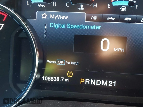 2016 Ford F-150 XL with VIN 1FTEW1CP0GKE43069, listed as a IAAI auction lot 42217022 with 106,638 mi miles and . Bid and sale history available at DreamBid. Image 15.
