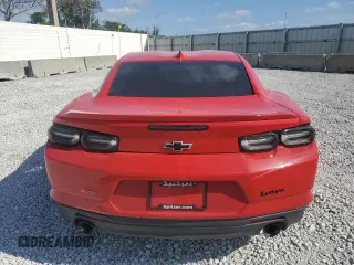 2021 Chevrolet Camaro 1LT with VIN 1G1FB1RS9M0123471, listed as a Copart auction lot 56180435 with 24,703 mi miles and Salvage title. Bid and sale history available at DreamBid. Image 6.