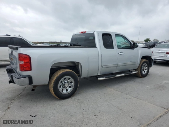 2012 Chevrolet Silverado 1500 LS with VIN 1GCRCREA6CZ217802, listed as a Copart auction lot 51544705 with 0 mi miles and Salvage Title. Bid and sale history available at carsss.com. Image 3.
