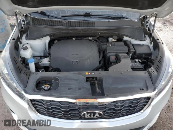 2019 Kia Sorento S with VIN 5XYPG4A57KG483415, listed as a Copart auction lot 87708955 with Not Provided miles and Salvage Title. Bid and sale history available at DreamBid. Image 12.