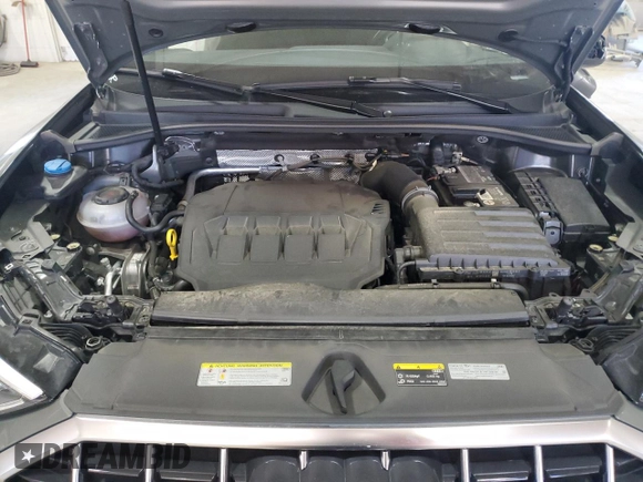 2020 Audi Q3 S line Premium Plus with VIN WA1EECF34L1113405, listed as a Copart auction lot 47685765 with Not provided miles and Salvage title. Bid and sale history available at DreamBid. Image 12.