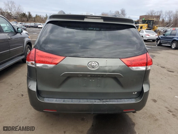 2011 Toyota Sienna LE AAS with VIN 5TDKK3DC9BS064241, listed as a Copart auction lot 51799365 with 124,553 mi miles and Non Repairable. Bid and sale history available at carsss.com. Image 6.
