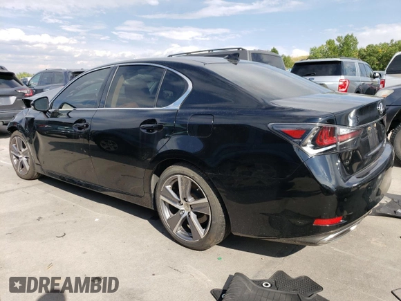 2016 Lexus GS 350 with VIN JTHCZ1BL6GA002287, listed as a Copart auction lot 70623274 with 92,150 mi miles and Salvage Title. Bid and sale history available at carsss.com. Image 2.