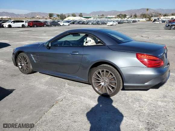 2019 Mercedes-Benz SL-Class SL 550 with VIN WDDJK7DAXKF055166, listed as a Copart auction lot 82319004 with 61,282 mi miles and Salvage Title. Bid and sale history available at carsss.com. Image 2.