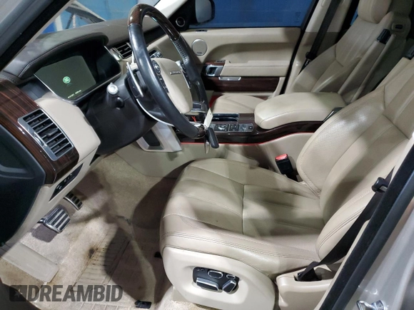 2015 Land Rover Range Rover Autobiography z VIN SALGV3TF7FA214173, wystawiony jako Copart lot #48770415 z przebiegiem 142 850 mil mil oraz Czysty tytuł • Clean title. Historia ofert i sprzedaży dostępna na DreamBid. Obrazek 7.