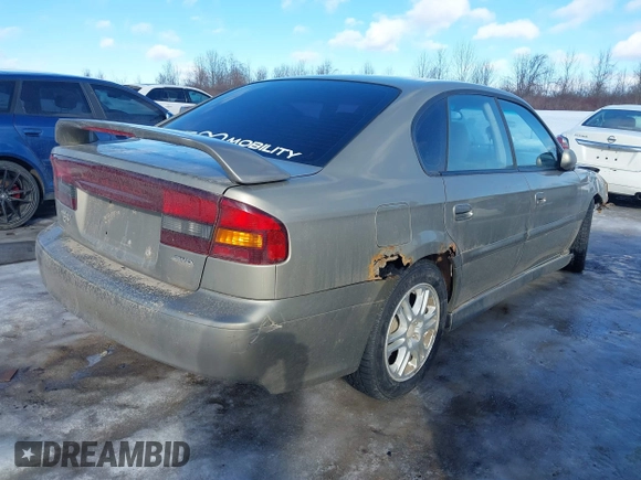 2000 Subaru Legacy with VIN 4S3BE6450Y6210593, listed as a IAAI auction lot 41673708 with 105,684 mi miles and . Bid and sale history available at DreamBid. Image 4.