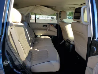 2021 Nissan Armada Platinum with VIN JN8AY2CC6M9145404, listed as a Copart auction lot 81495114 with 48,084 mi miles and Salvage Title. Bid and sale history available at carsss.com. Image 11.