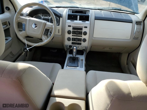 2009 Mercury Mariner with VIN 4M2CU91GX9KJ17811, listed as a Copart auction lot 83631944 with 135,837 mi miles and Salvage Title. Bid and sale history available at carsss.com. Image 8.