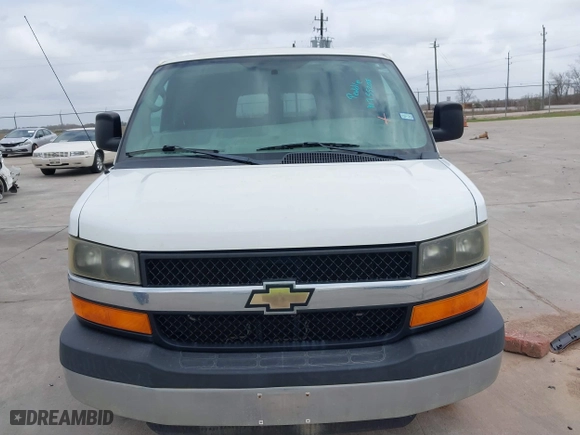 2013 Chevrolet Express Passenger 1LT with VIN 1GAZG1FA2D1176551, listed as a IAAI auction lot 41755208 with 78,045 mi miles. Bid and sale history available at carsss.com. Image 12.