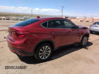 2018 BMW X6 xDrive50i with VIN 5UXKU6C54J0Z66522, listed as a Copart auction lot 50924585 with 49,359 mi miles and Salvage Title. Bid and sale history available at carsss.com. Image 3.
