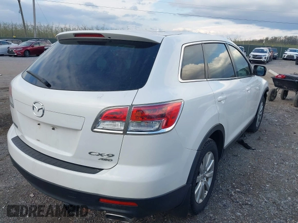 2009 Mazda CX-9 Touring with VIN JM3TB38V690174636, listed as a IAAI auction lot 42038133 with 181,947 mi miles. Bid and sale history available at carsss.com. Image 4.