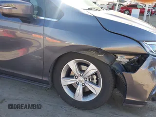 2018 Honda Odyssey EX with VIN 5FNRL6H53JB099188, listed as a IAAI auction lot 42239774 with 90,469 mi miles and . Bid and sale history available at DreamBid. Image 16.