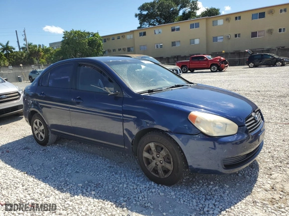 2011 Hyundai Accent GLS with VIN KMHCN4ACXBU611370, listed as a Copart auction lot 46535085 with 133,534 mi miles and Salvage Title. Bid and sale history available at carsss.com. Image 4.