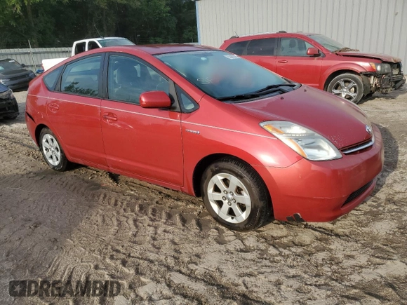 2007 Toyota Prius with VIN JTDKB20U273262757, listed as a Copart auction lot 53998865 with Not Provided miles and Salvage Title. Bid and sale history available at DreamBid. Image 4.
