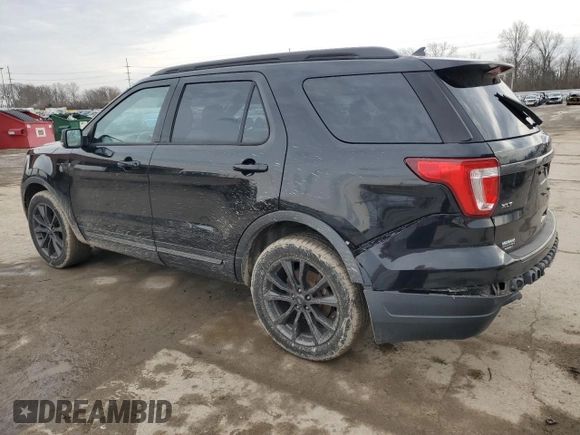 2019 Ford Explorer XLT z VIN 1FM5K8DH4KGA20515, wystawiony jako Copart lot #45555215 z przebiegiem 90 219 mil mil oraz Szkoda całkowita • Salvage title. Historia ofert i sprzedaży dostępna na DreamBid. Obrazek 2.