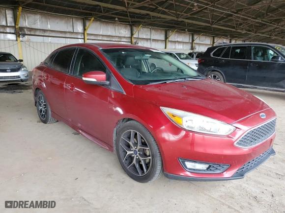 2015 Ford Focus SE with VIN 1FADP3F20FL375293, listed as a Copart auction lot 49095085 with 108,026 mi miles and Salvage Title. Bid and sale history available at carsss.com. Image 4.