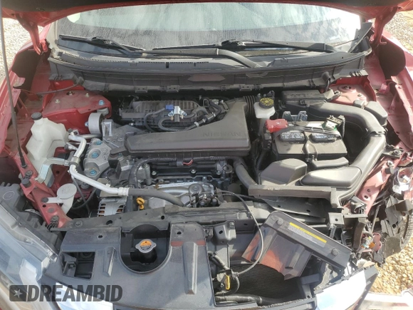 2017 Nissan Rogue S with VIN JN8AT2MT6HW393849, listed as a Copart auction lot 43326035 with 81,459 mi miles and Salvage Title. Bid and sale history available at carsss.com. Image 11.