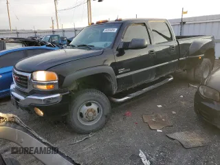 2005 GMC Sierra 3500 DRW Work Trk z VIN 1GTJK33235F863716, wystawiony jako Copart lot #84085004 z przebiegiem 233 369 mil mil oraz Szkoda całkowita • Salvage title. Historia ofert i sprzedaży dostępna na DreamBid. Obrazek 1.