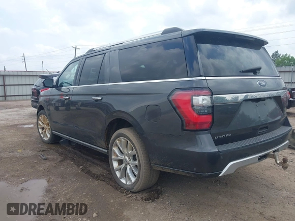 2018 Ford Expedition Max Limited z VIN 1FMJK2ATXJEA70785, wystawiony jako IAAI lot #42099109 z przebiegiem 118 144 mil mil oraz . Historia ofert i sprzedaży dostępna na DreamBid. Obrazek 3.
