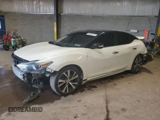 2018 Nissan Maxima SV with VIN 1N4AA6AP2JC382862, listed as a Copart auction lot 63046475 with 65,945 mi miles and Salvage title. Bid and sale history available at DreamBid. Image 1.