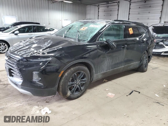 2021 Chevrolet Blazer LT with VIN 3GNKBDRS4MS532047, listed as a Copart auction lot 47132855 with Not provided miles and Non repairable. Bid and sale history available at DreamBid. Image 1.