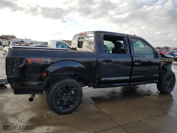 2019 Ford F-150 XL with VIN 1FTEW1EP3KKD89112, listed as a Copart auction lot 43225755 with 99,628 mi miles and Clean Title. Bid and sale history available at carsss.com. Image 3.