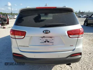 2017 Kia Sorento LX with VIN 5XYPG4A34HG248428, listed as a Copart auction lot 54504395 with 131,410 mi miles and Salvage Title. Bid and sale history available at carsss.com. Image 6.