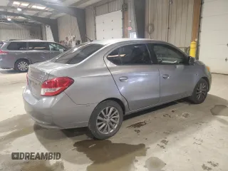 2017 Mitsubishi Mirage SE with VIN ML32F4FJ0HHF20197, listed as a Copart auction lot 53806815 with 125,063 mi miles and Clean title. Bid and sale history available at DreamBid. Image 3.