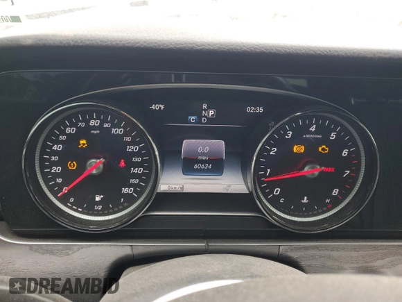 2017 Mercedes-Benz E with VIN WDDZF4JB6HA038700, listed as a Copart auction lot 41535613 with 60,634 mi miles. Bid and sale history available at carsss.com. Image 9.