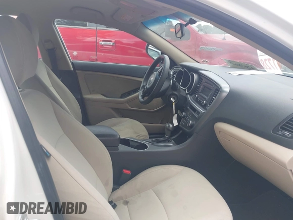 2015 Kia Optima LX with VIN KNAGM4A71F5589591, listed as a IAAI auction lot 42638648 with 154,913 mi miles and . Bid and sale history available at DreamBid. Image 5.