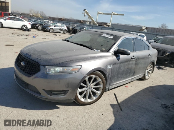 2014 Ford Taurus Limited z VIN 1FAHP2F88EG134315, wystawiony jako Copart lot #48550195 z przebiegiem 136 275 mil mil oraz Szkoda całkowita • Salvage title. Historia ofert i sprzedaży dostępna na DreamBid. Obrazek 1.