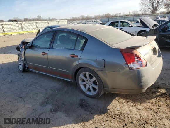2008 Nissan Maxima 3.5 SL with VIN 1N4BA41E18C814052, listed as a Copart auction lot 84157804 with 131,039 mi miles and Salvage Title. Bid and sale history available at carsss.com. Image 2.