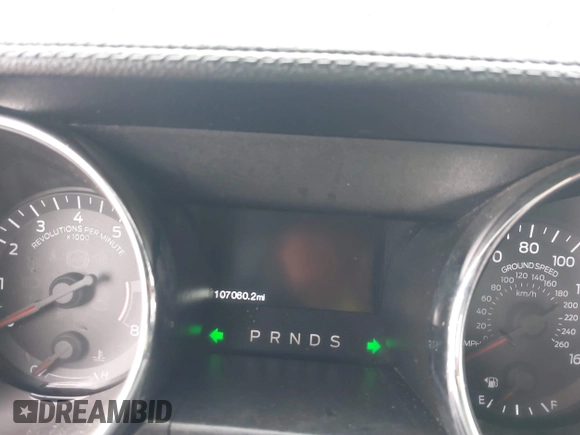2016 Ford Mustang GT with VIN 1FA6P8CF1G5230668, listed as a IAAI auction lot 41359906 with 107,060 mi miles. Bid and sale history available at carsss.com. Image 7.