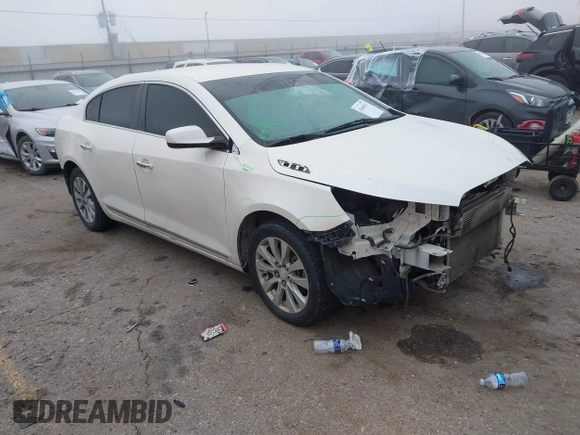 2014 Buick LaCrosse with VIN 1G4GA5GR5EF166348, listed as a IAAI auction lot 41645471 with 145,378 mi miles and . Bid and sale history available at DreamBid. Image 1.