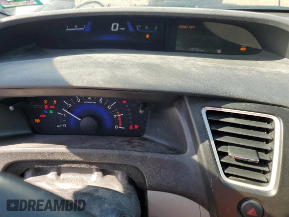 2015 Honda Civic Sedan LX with VIN 19XFB2F51FE280661, listed as a Copart auction lot 53431935 with 175,730 mi miles and Salvage Title. Bid and sale history available at carsss.com. Image 9.