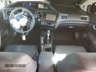 2015 Honda Civic EX with VIN 19XFB2F81FE200298, listed as a Copart auction lot 50373225 with 128,805 mi miles and Salvage Title. Bid and sale history available at DreamBid. Image 8.