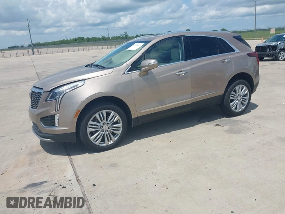 2022 Cadillac XT5 AWD Premium Luxury with VIN 1GYKNDRSXNZ112680, listed as a IAAI auction lot 42389521 with 12,365 mi miles and . Bid and sale history available at DreamBid. Image 17.